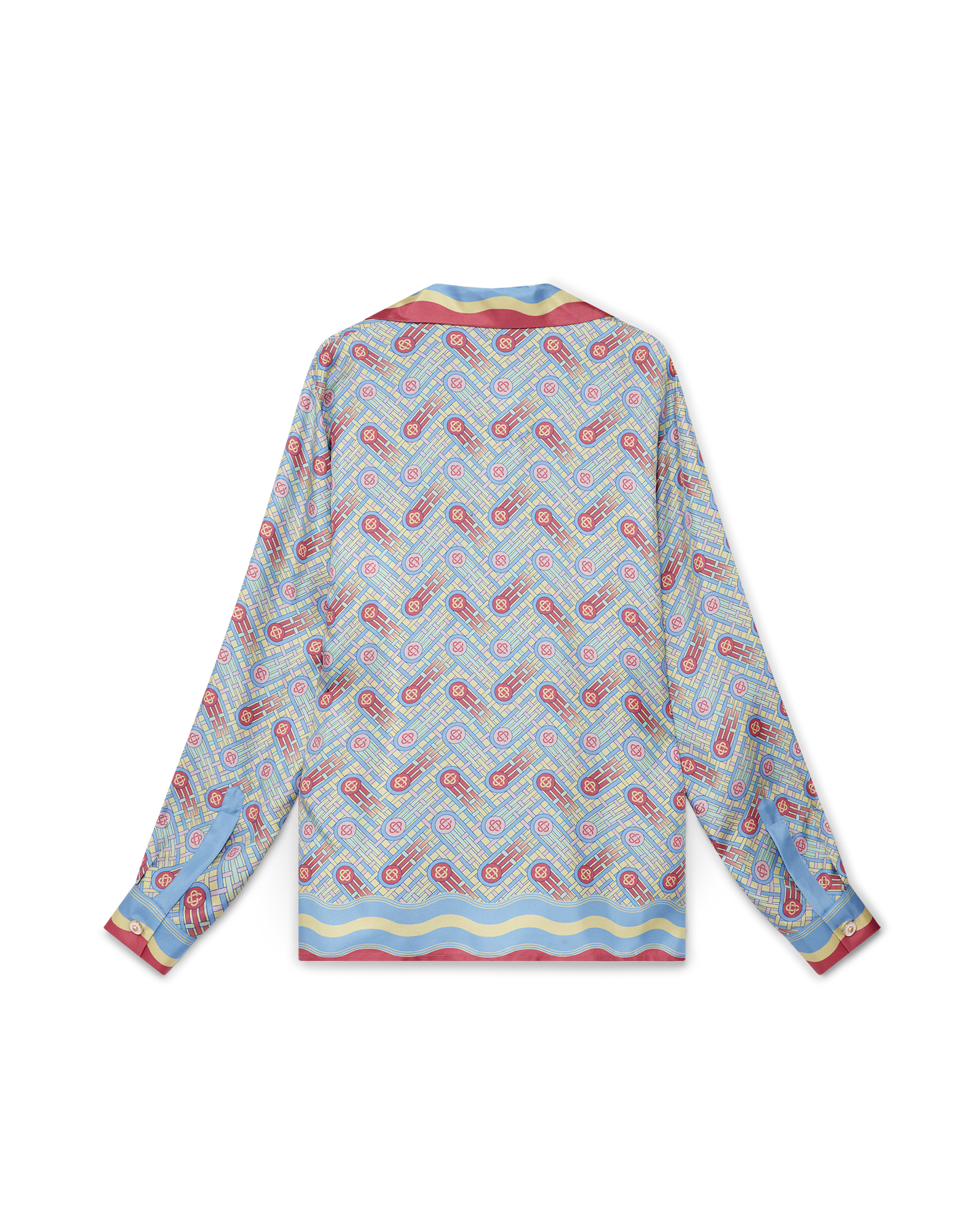 Candy Ping Pong Silk Shirt