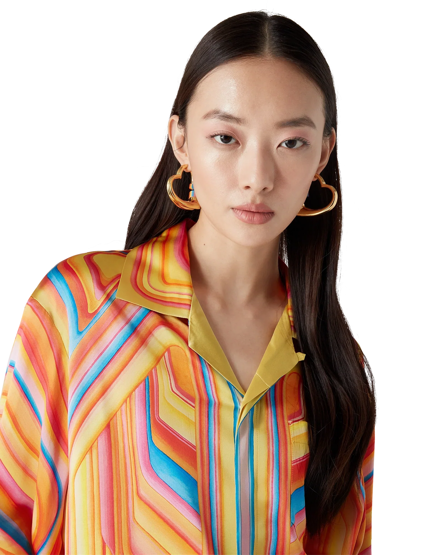 Low Rider Long Sleeve Silk Shirt