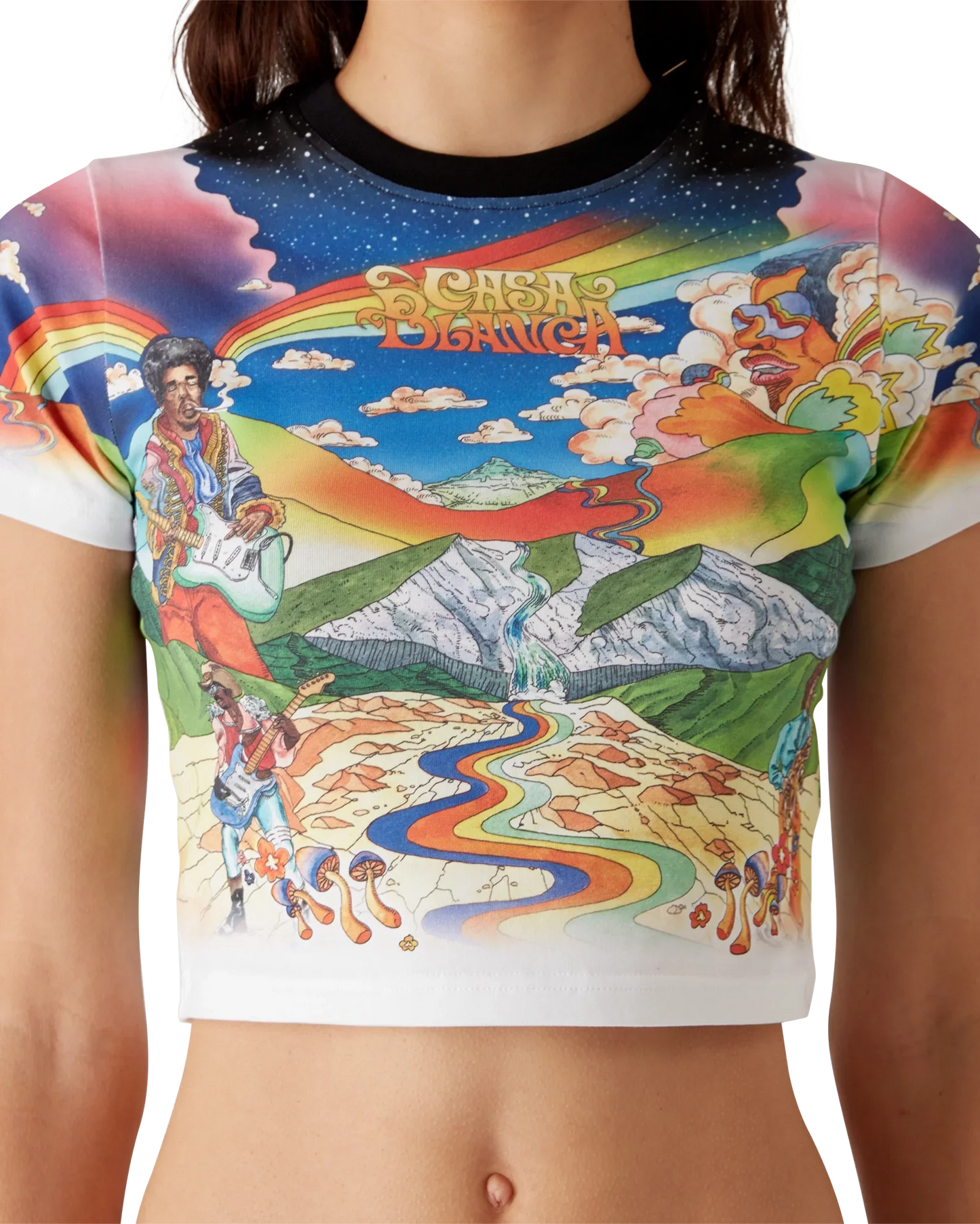 La Musique Cropped T-Shirt
