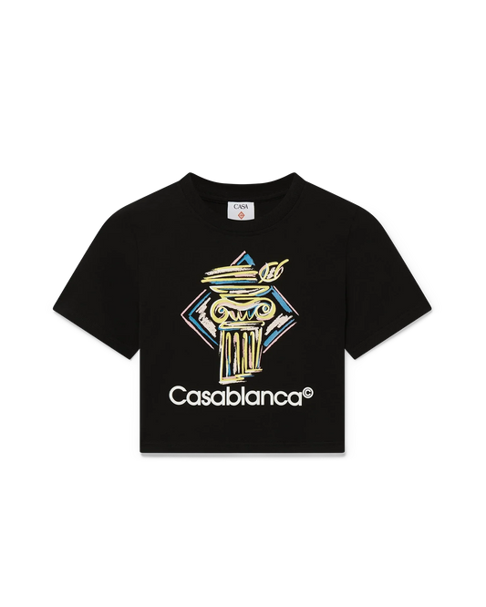 Diamond Column Baby Short Sleeve T-Shirt