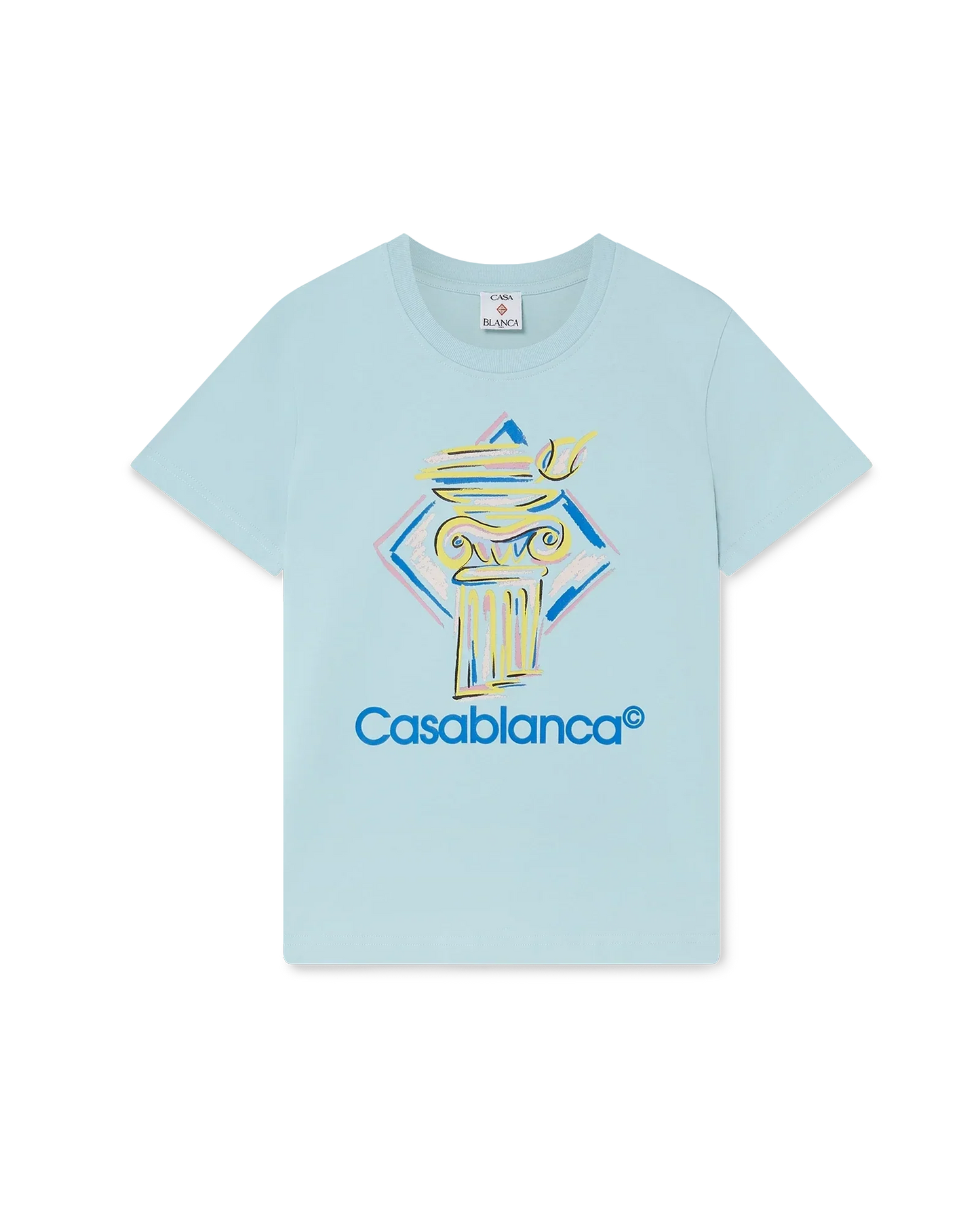 Diamond Column Short Sleeve T-Shirt