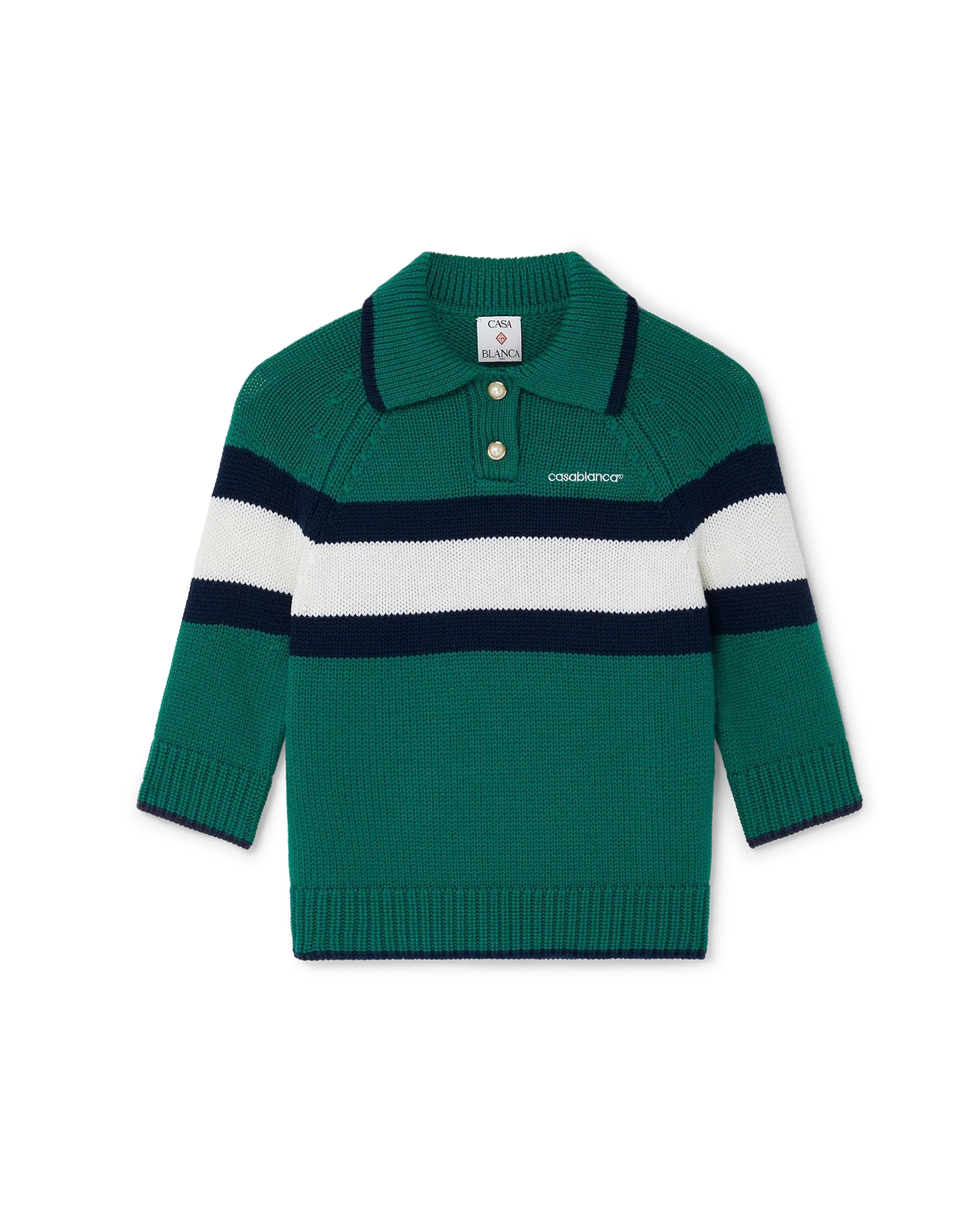 Colourblock Polo Shirt
