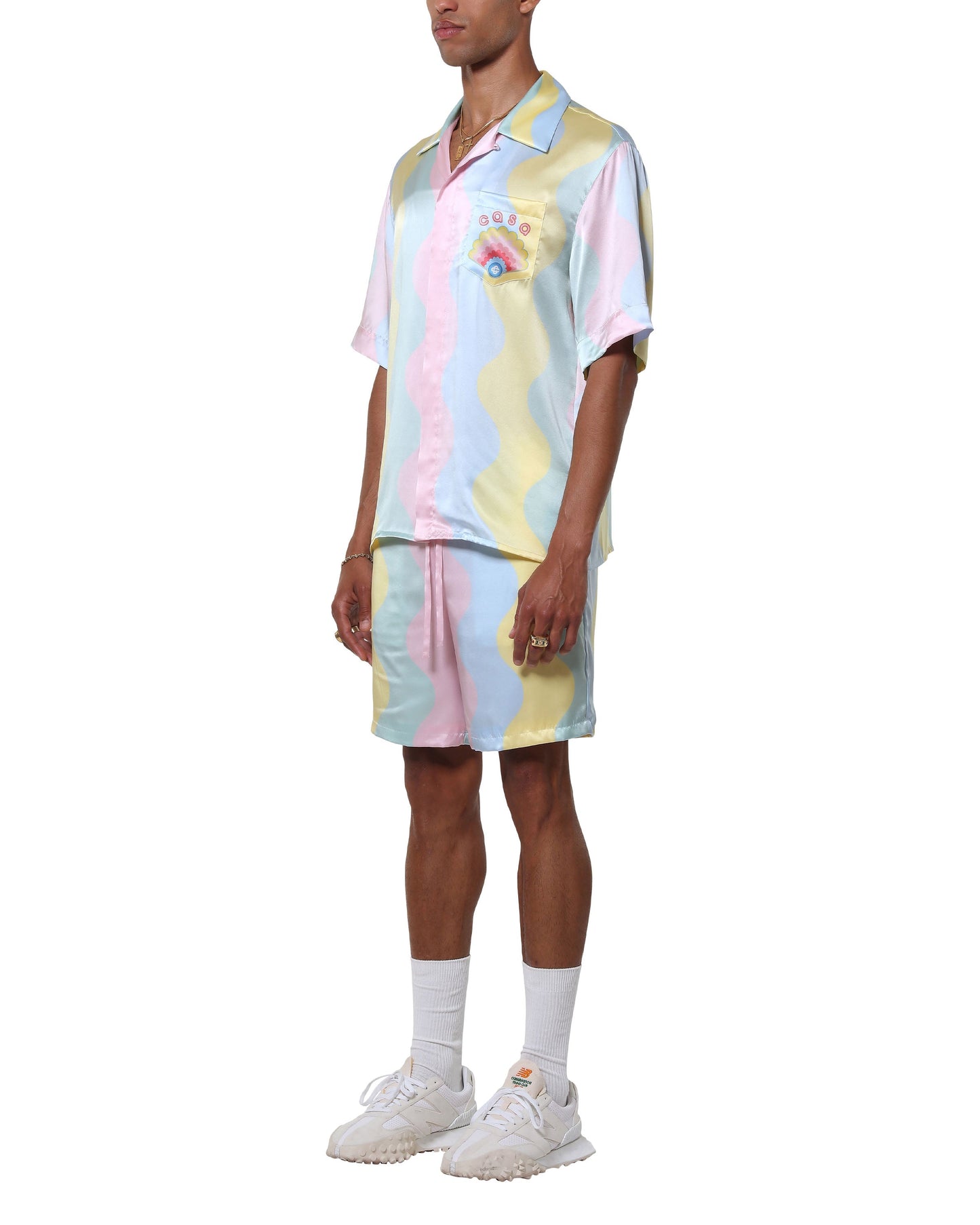 Casa Shell Wave Silk Shirt