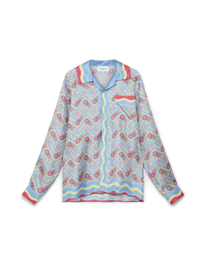 Candy Ping Pong Silk Shirt