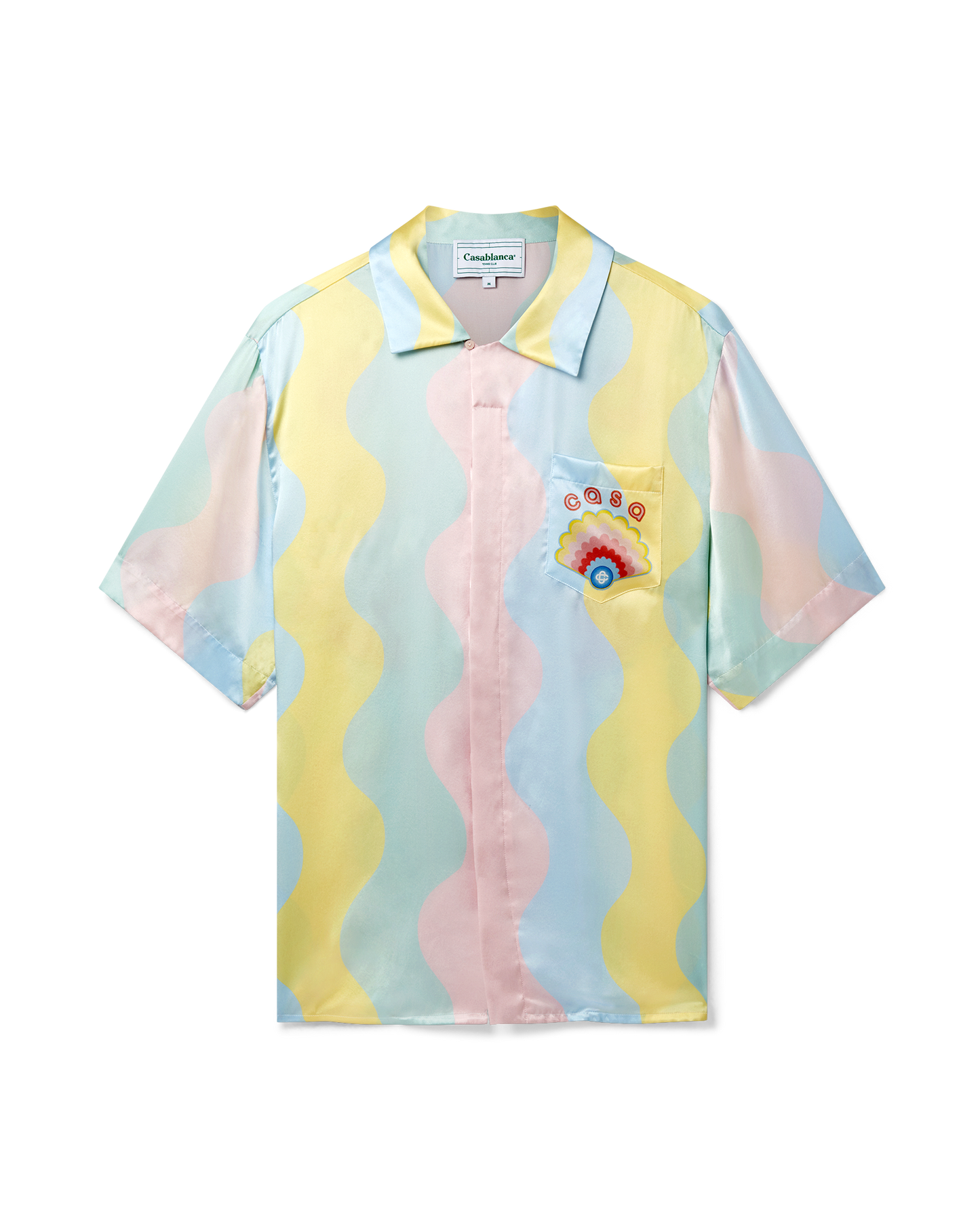Casa Shell Wave Silk Shirt