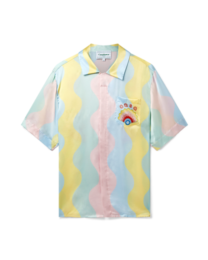 Casa Shell Wave Silk Shirt