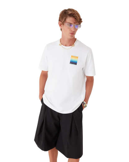 Gradient Square Short Sleeve T-Shirt