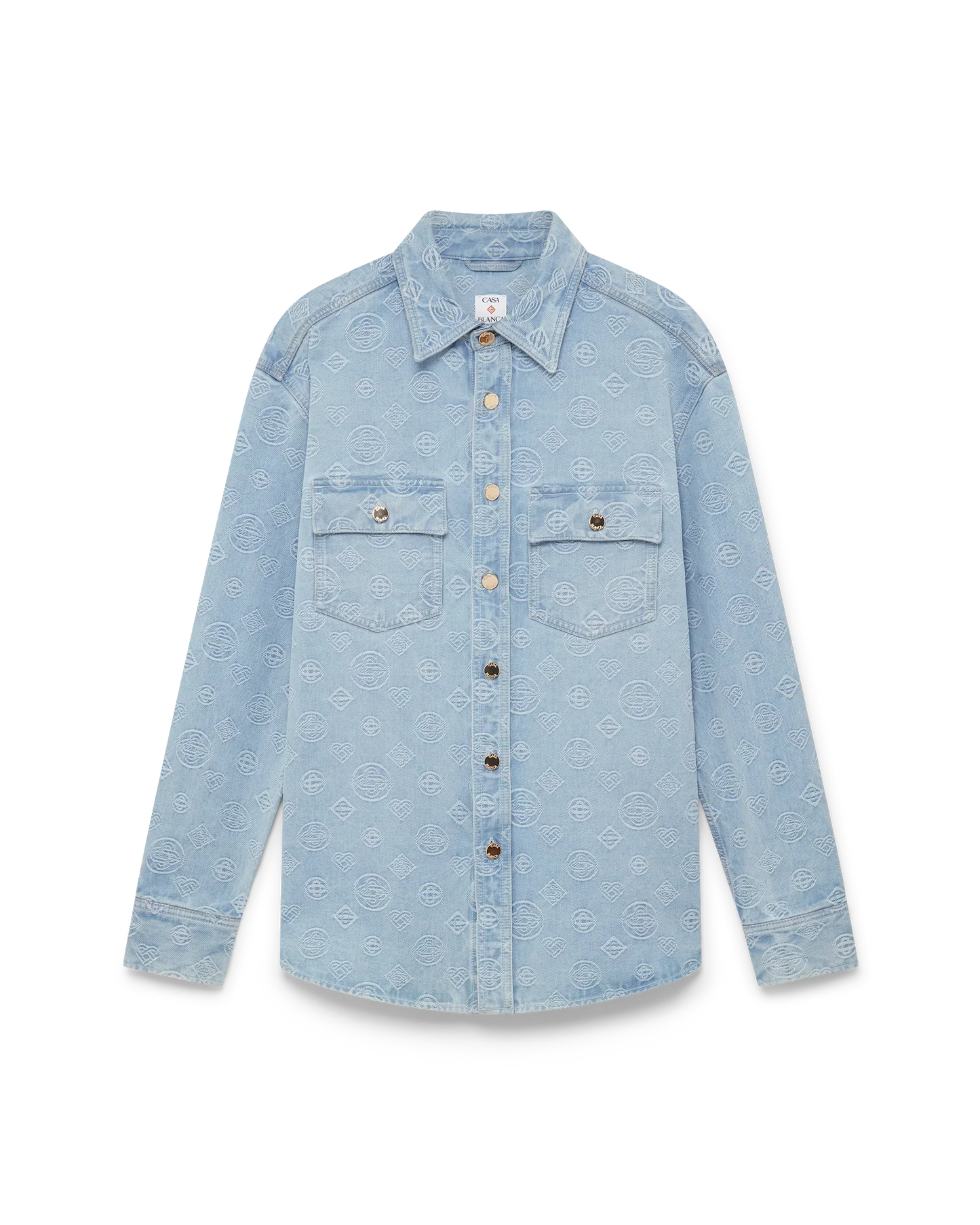Denim Monogram Shirt