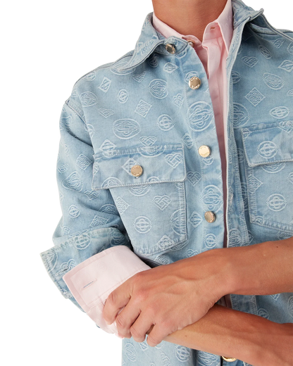 Denim Monogram Shirt