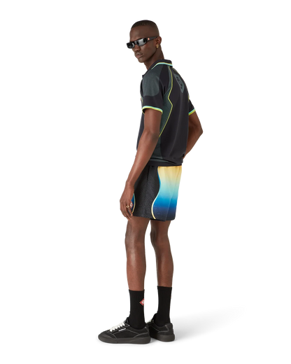 Gradient Jacquard Swim Shorts