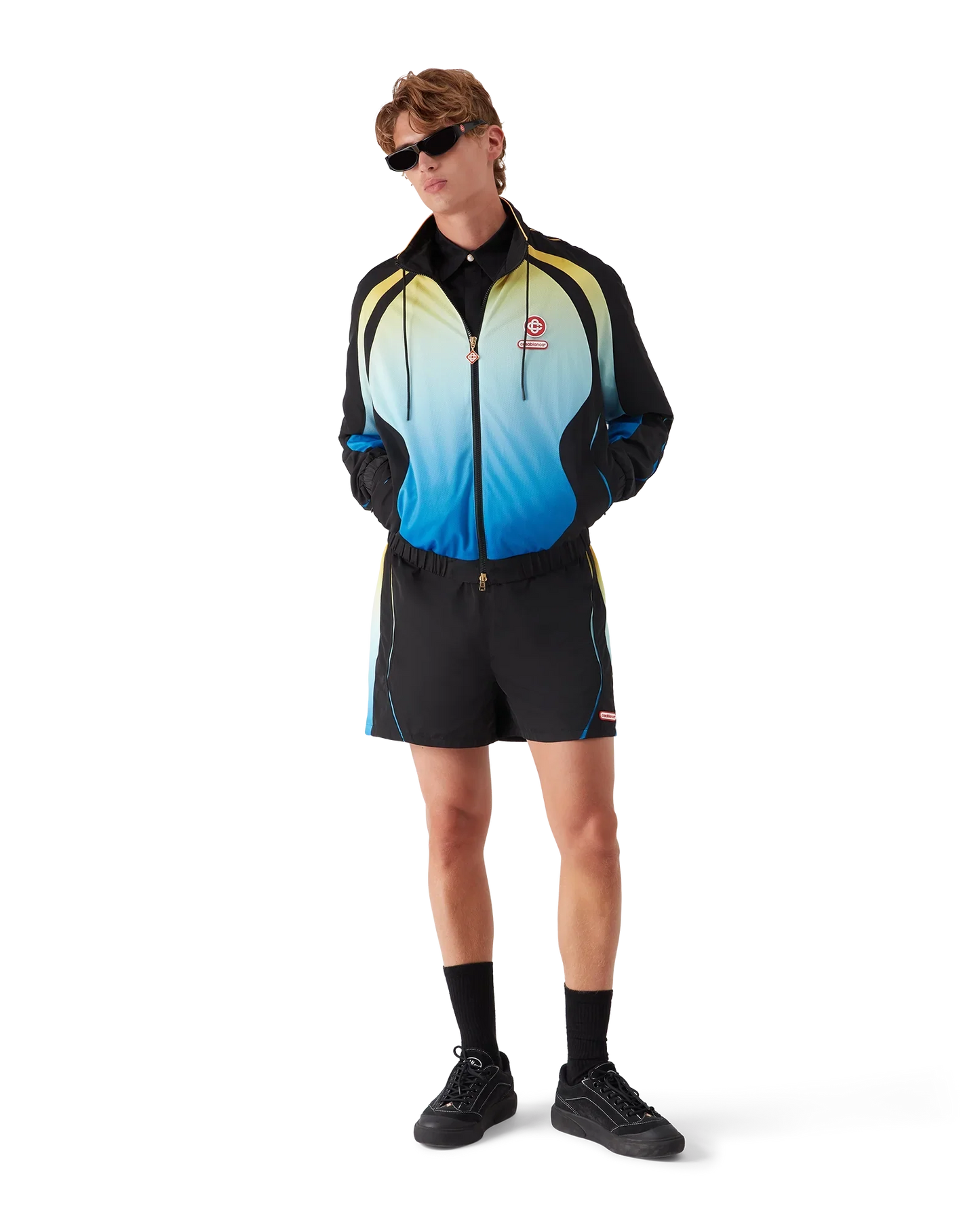 Gradient Football Shorts