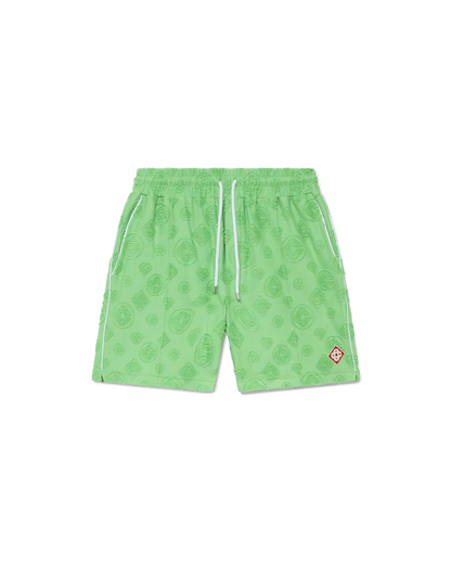 Towelling Monogram Shorts
