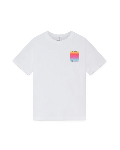 Gradient Square Logo Short Sleeve T-Shirt