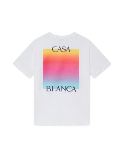 Gradient Square Logo Short Sleeve T-Shirt