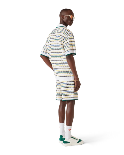 Tuck Stitch Short Sleeve Shirt