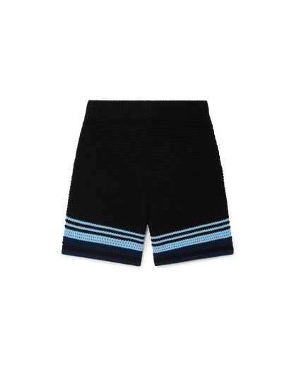 Tennis Cotton Crochet Shorts