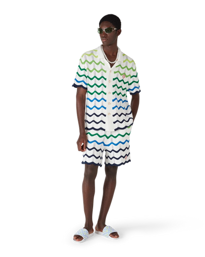 Wave Knitted Shorts