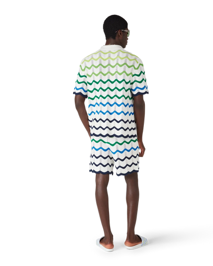 Wave Knitted Shorts