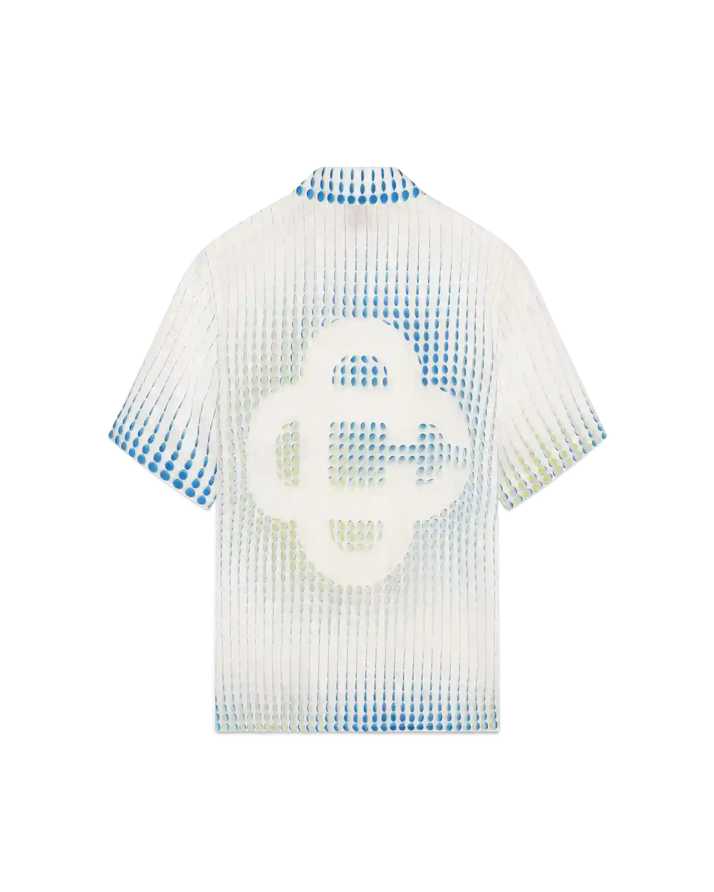 Dots Short Sleeve Linen Shirt