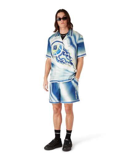 The Art Of The Serve Short Sleeve Silk Shirt