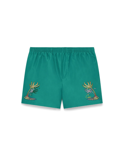 Casa Embroidery Swim Shorts