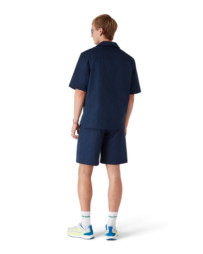 Navy Monogram Shorts