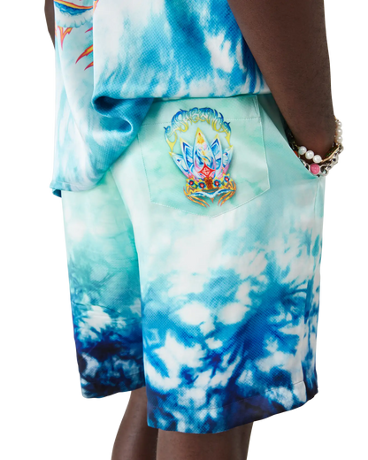 Surf Lotus Silk Shorts