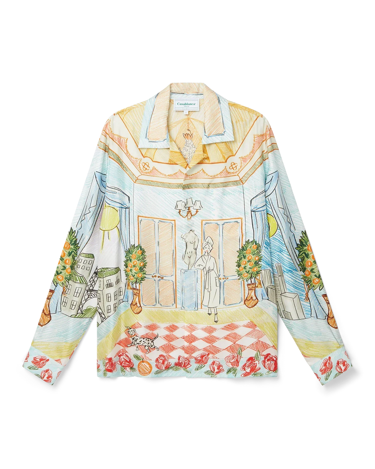 L'Appartement De Reve Silk Shirt