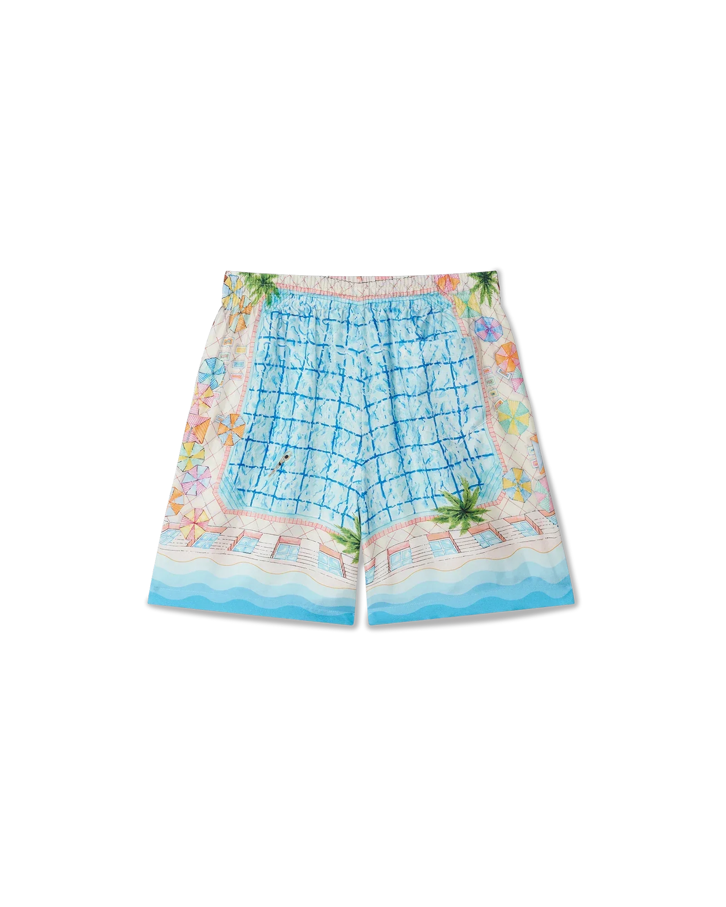 Le Plongeon Silk Shorts