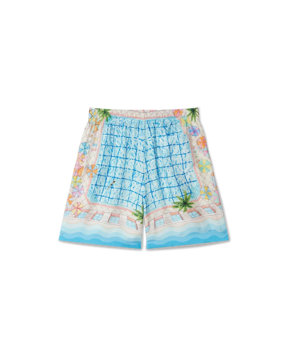 Le Plongeon Silk Shorts
