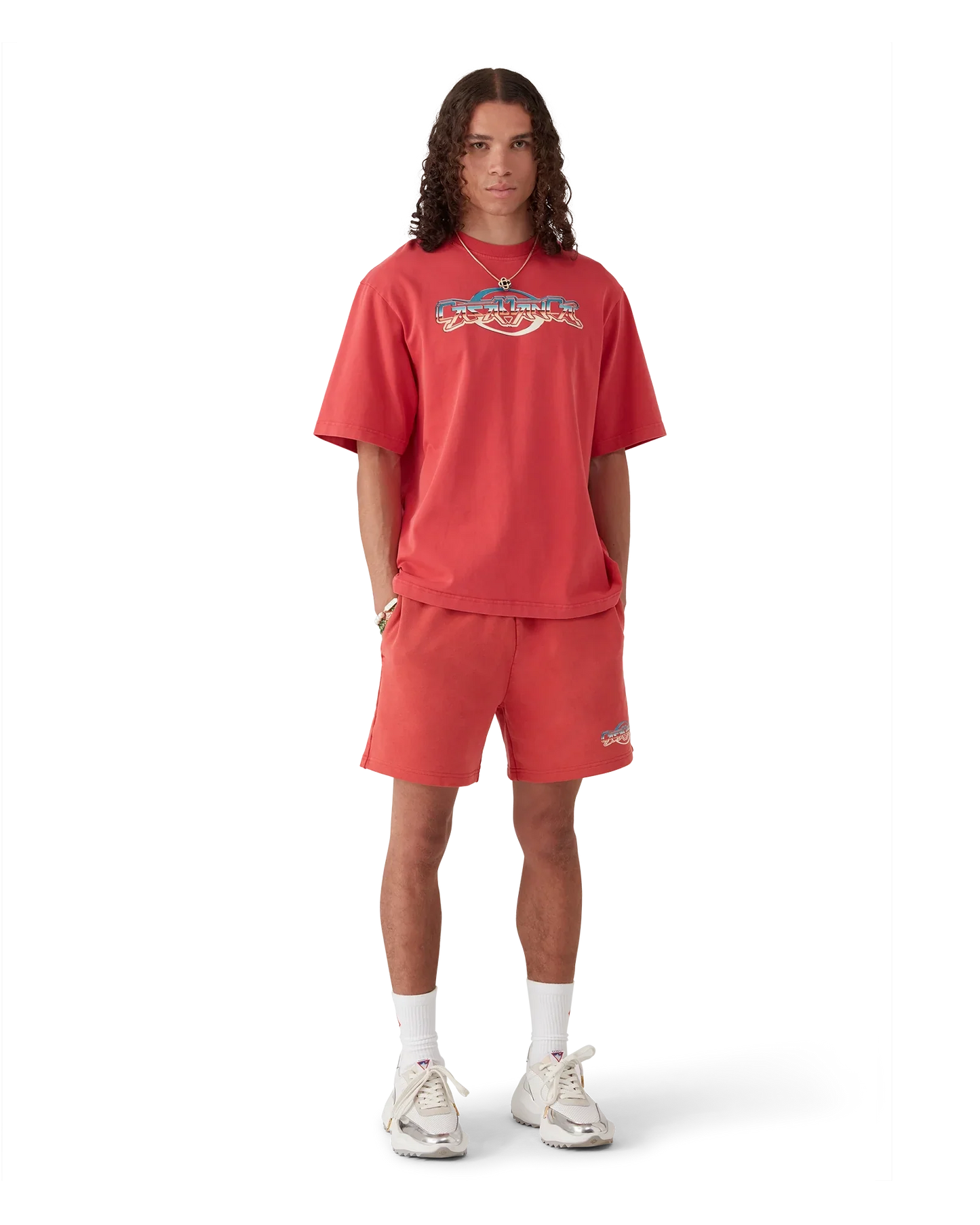 Chrome Sweatshorts