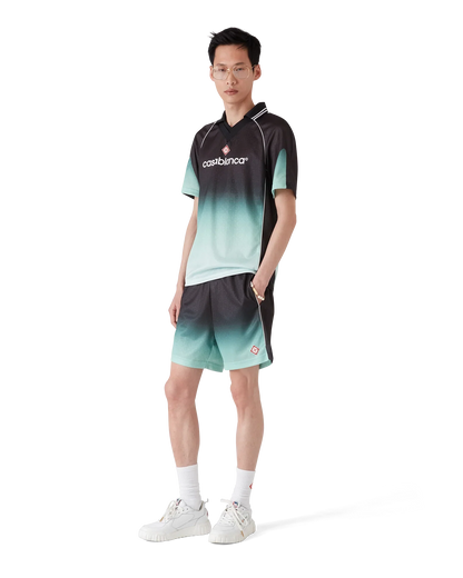 Gradient Monogram Jacquard Football Shorts