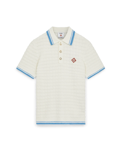 Cotton Boucle Polo Shirt