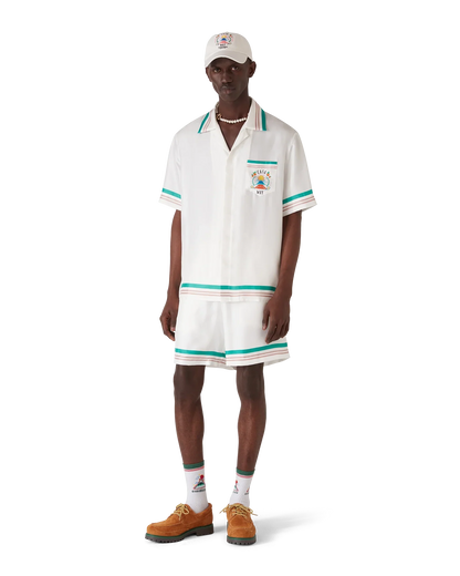 Casa Way Short Sleeve Silk Shirt