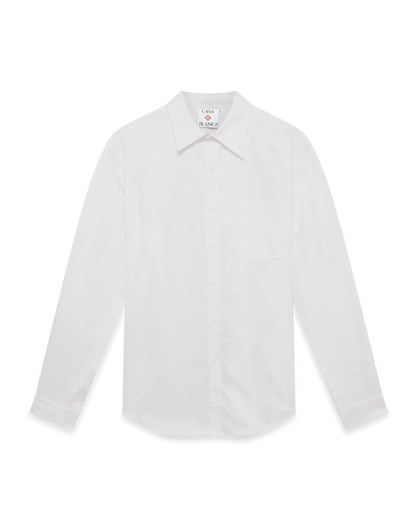 Cotton Monogram Jacquard Oxford Shirt