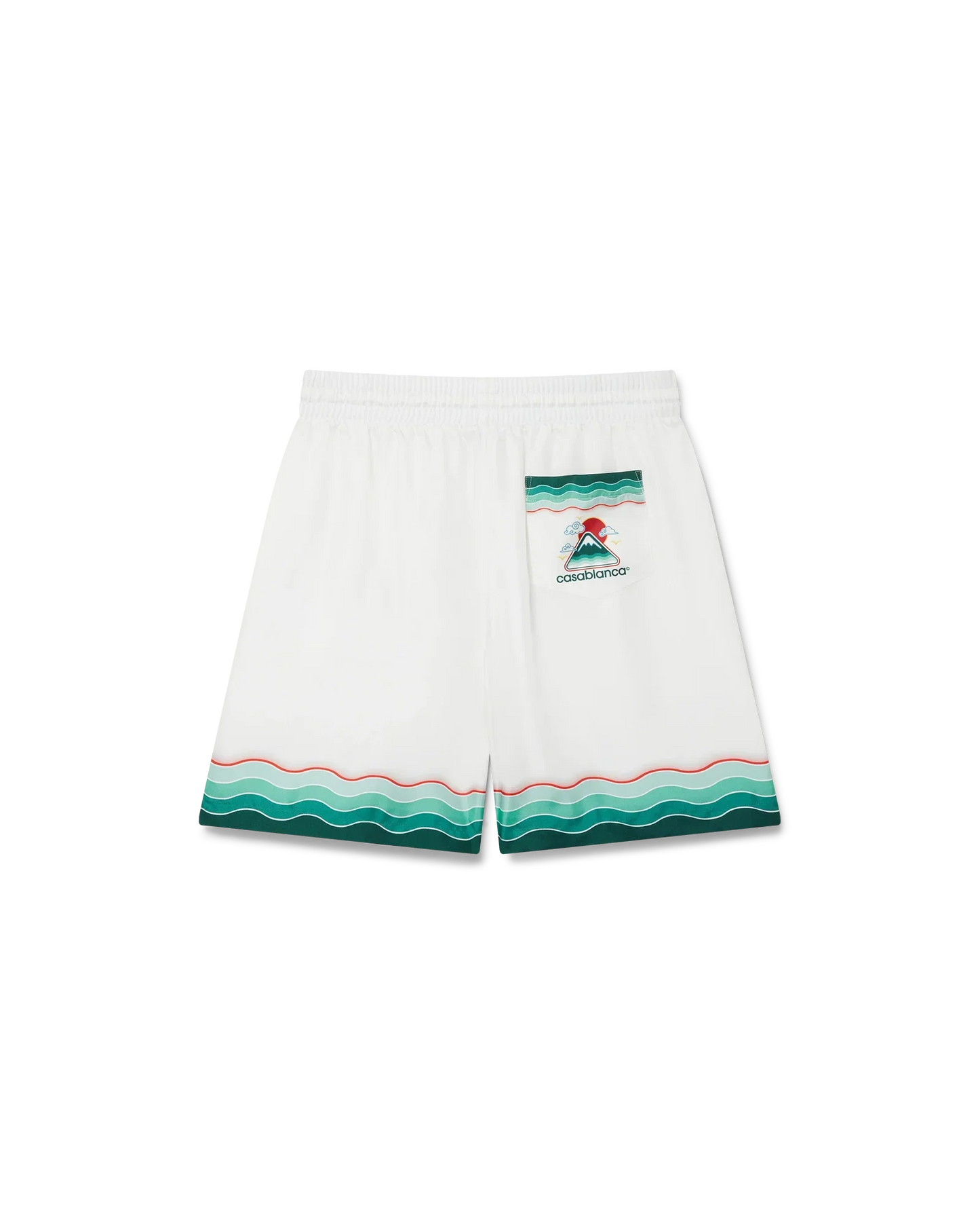 Montagne Ondulee Silk Shorts