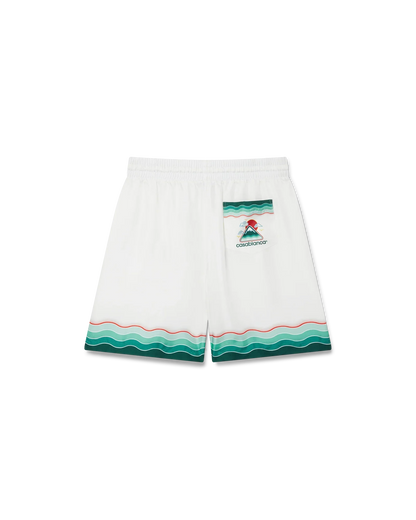 Montagne Ondulee Silk Shorts