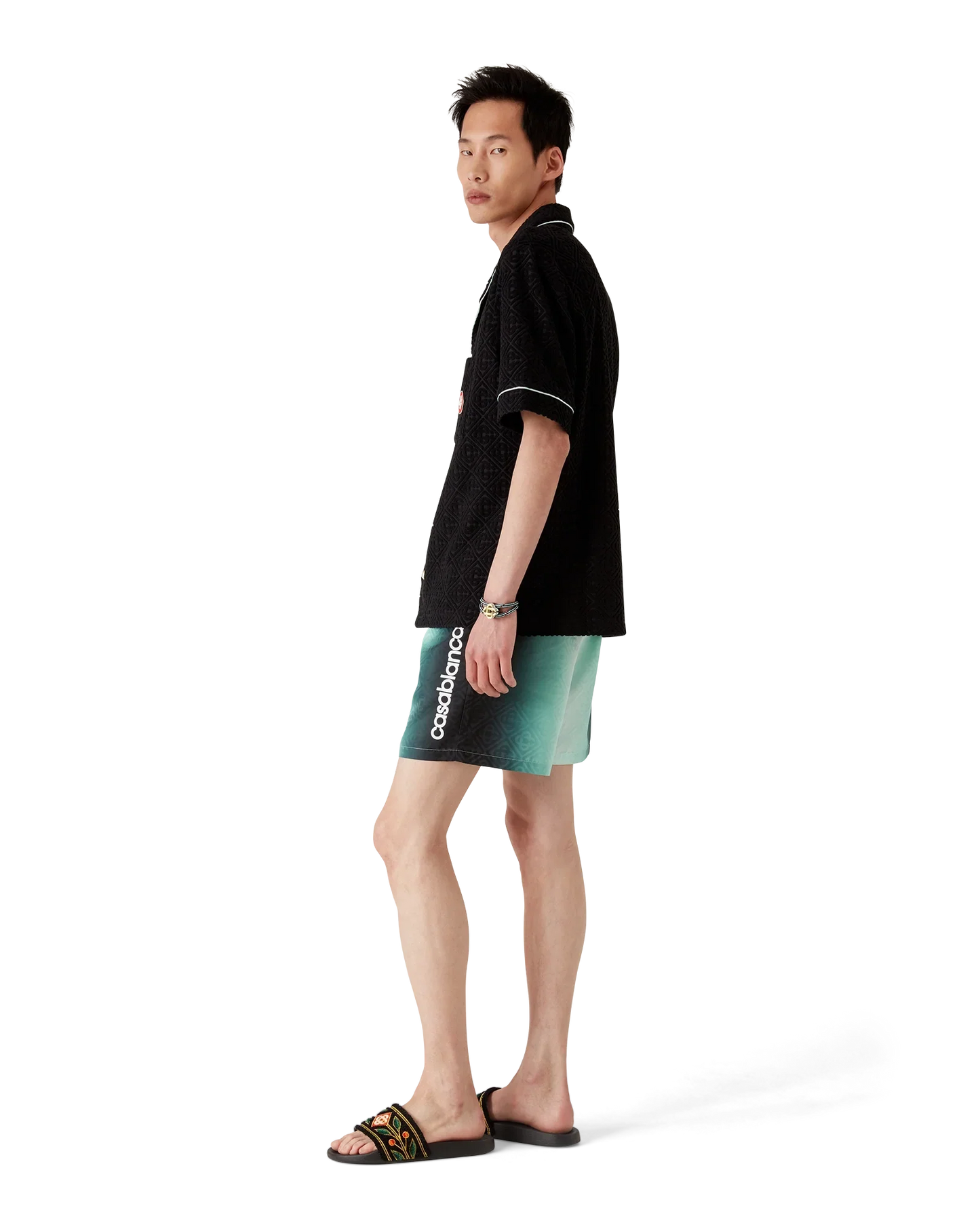 Gradient Monogram Jacquard Swim Shorts