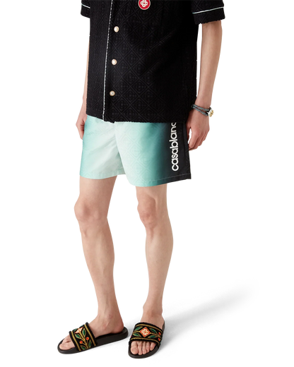 Gradient Monogram Jacquard Swim Shorts