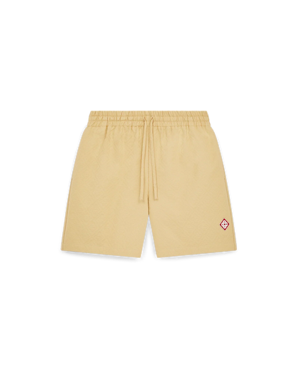 Cotton Monogram Jacquard Shorts