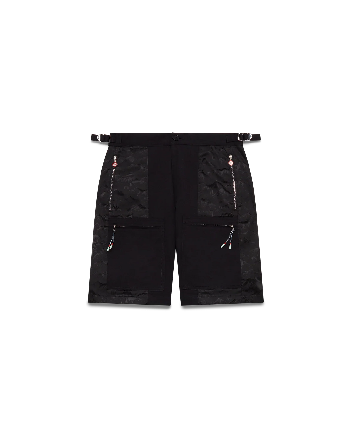 Nylon Mountain Camo Cargo Shorts