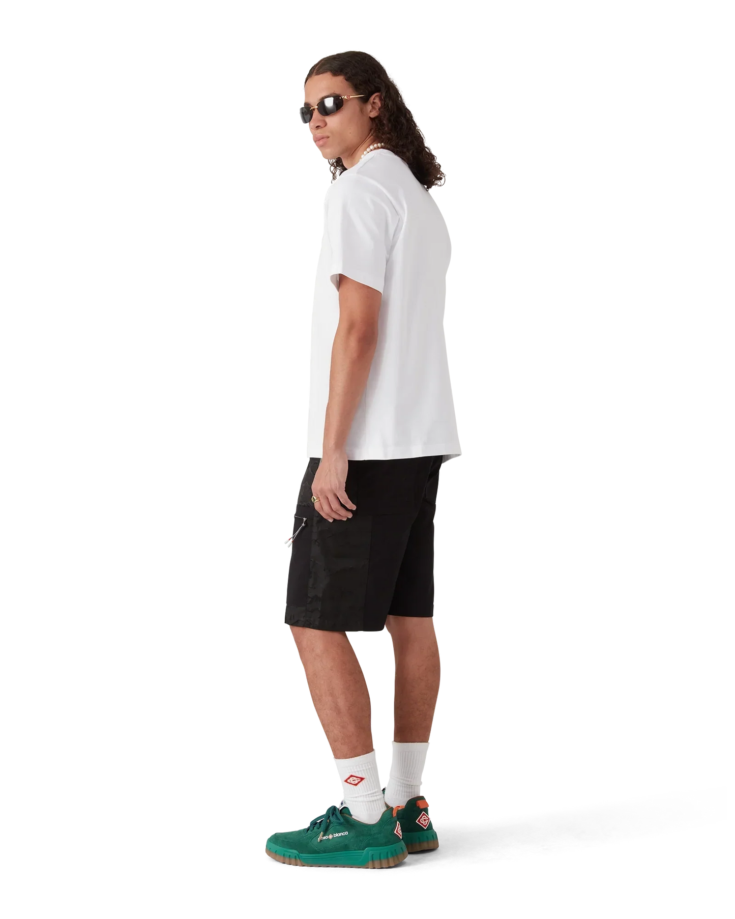 Nylon Mountain Camo Cargo Shorts