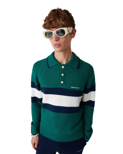 Colourblock Polo Shirt