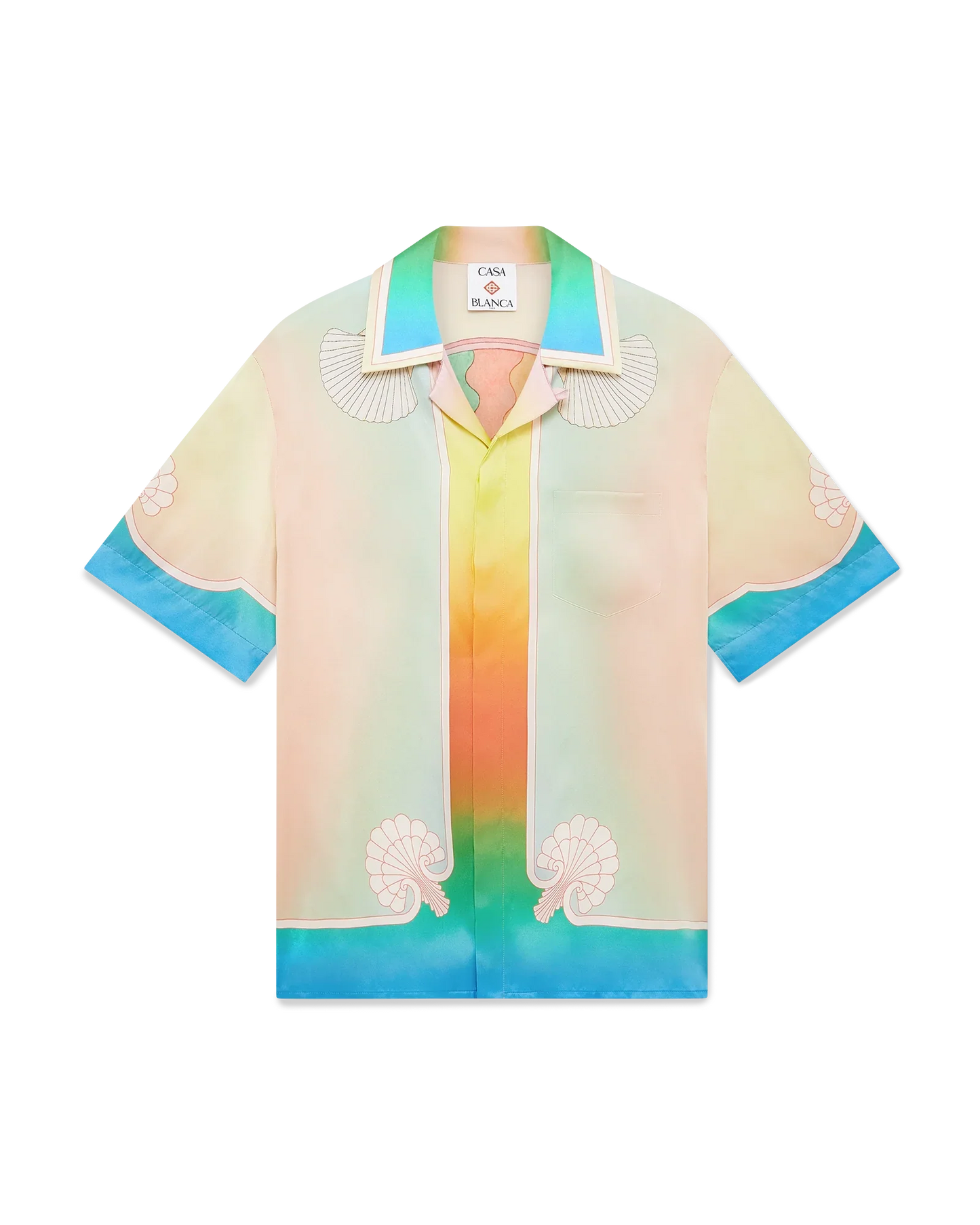 Lucid Dreams Short Sleeve Silk Shirt