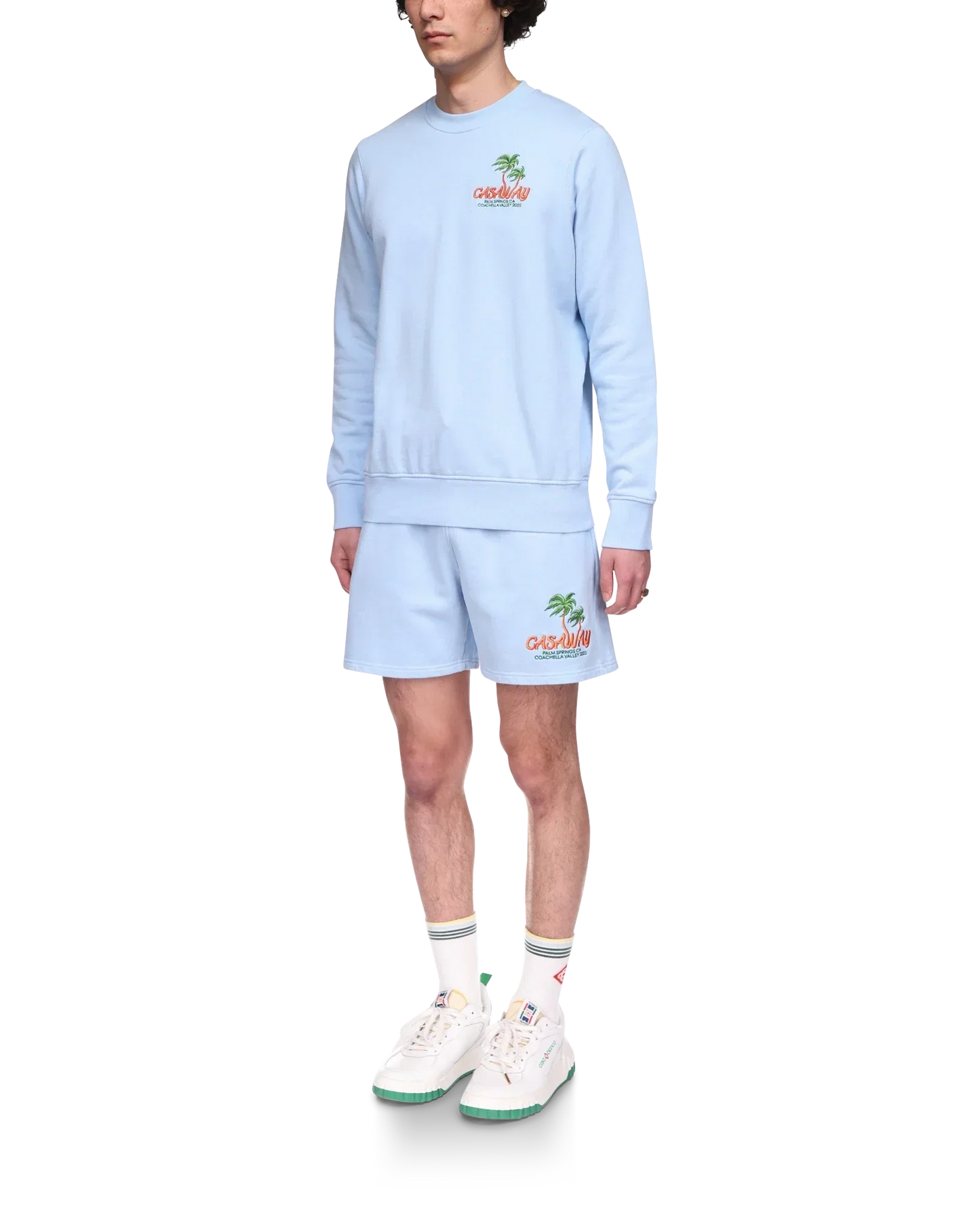 Blue Coachella Valley Sweatshorts