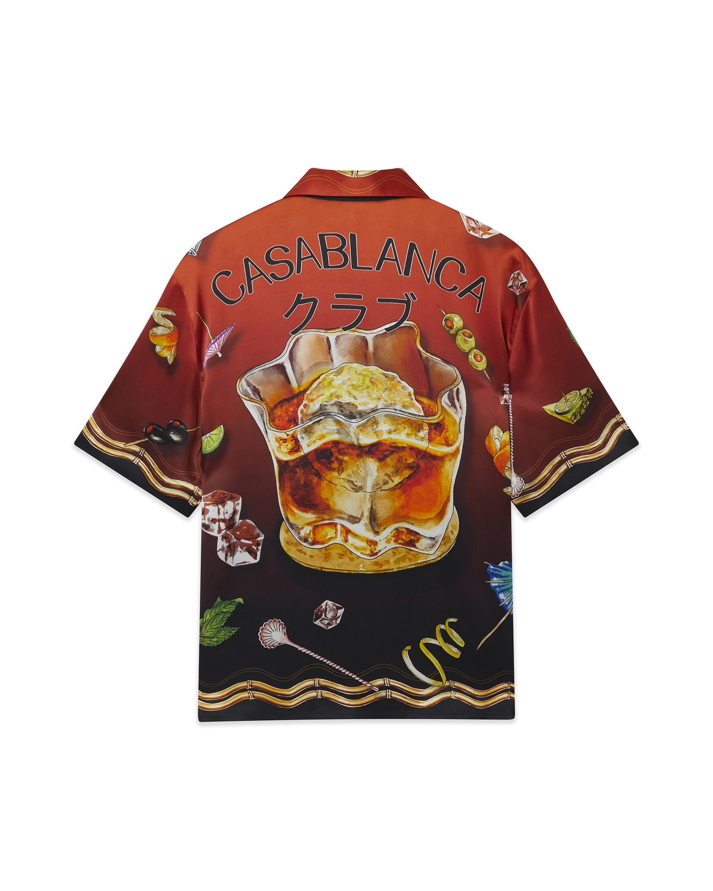 Casa Club Sunset Silk Shirt
