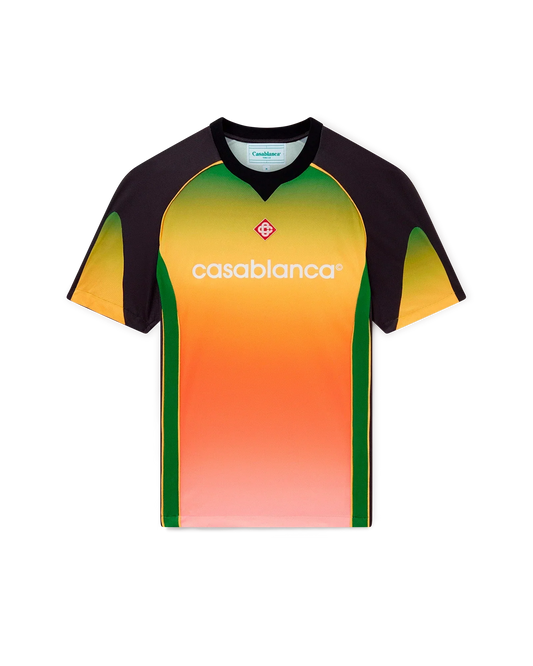 Gradient Short Sleeve Football Shirt