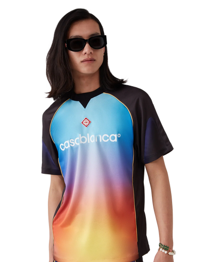 Gradient Short Sleeve Football Shirt