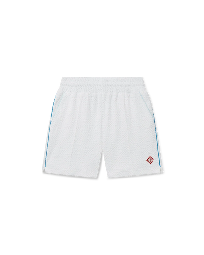 Tennis Stripe Towelling Shorts