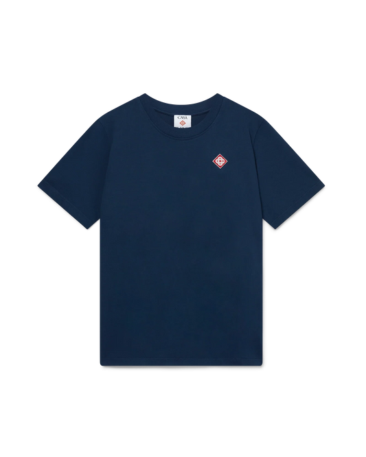 Navy Diamond Logo Short Sleeve T-Shirt